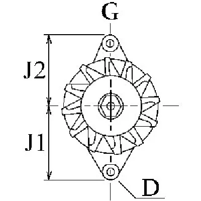 Alternator CARGO CAR112271 IC-G0W3WR