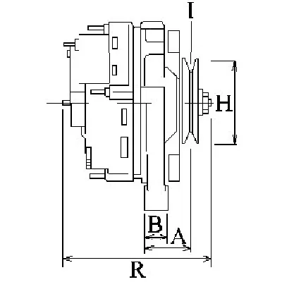 Alternator CARGO CAR112397 IC-G0W6BC