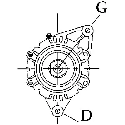 Alternator CARGO CAR112687 IC-G0W3RO