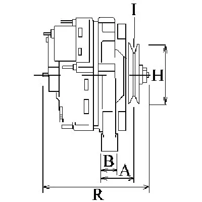 Alternator CARGO CAR114899 IC-G0W8N9