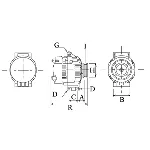 Alternator CARGO CAR115924 IC-G0W9T4