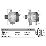 Alternator DENSO DAN1041 IC-C40A11