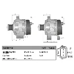Alternator DENSO DAN1118 IC-E11832