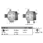 Alternator DENSO DAN1148 IC-E1183A