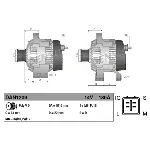 Alternator DENSO DAN1209 IC-E1182C