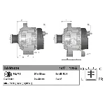Alternator DENSO DAN1408 IC-G0KE2B