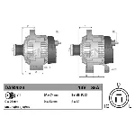 Alternator DENSO DAN2023 IC-F649E6