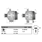 Alternator DENSO DAN2038 IC-G0PQCO