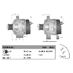 Alternator DENSO DAN2043 IC-G0KWFC