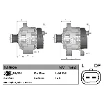 Alternator DENSO DAN935 IC-C40A41