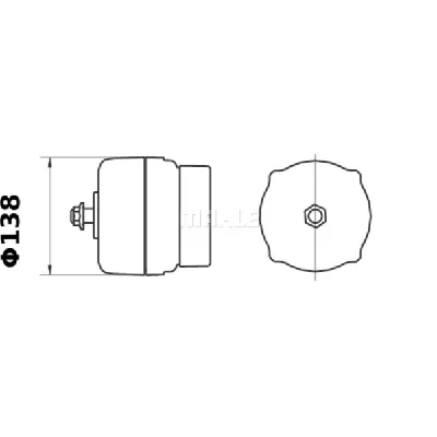 Alternator LETRIKA MG 114 IC-DC150C