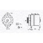 Alternator MAGNETI MARELLI 063321044010 IC-A7A311