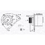 Alternator MAGNETI MARELLI 063321173010 IC-623805