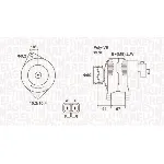 Alternator MAGNETI MARELLI 063731526010 IC-E319DC