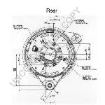 Alternator PRESTOLITE ELECTRIC PE 1277A640 IC-C6B4E5