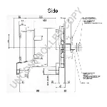 Alternator PRESTOLITE ELECTRIC PE 1277A640 IC-C6B4E5