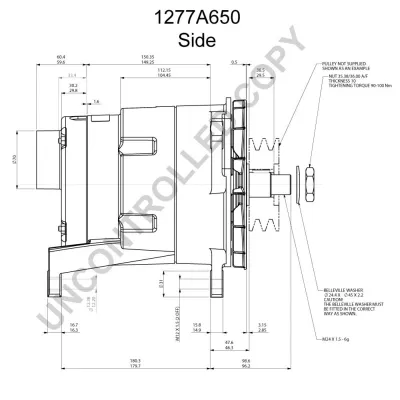 Alternator PRESTOLITE ELECTRIC PE 1277A650 IC-C6B4E6