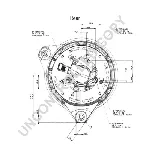 Alternator PRESTOLITE ELECTRIC PE 1277A720 IC-C67B31