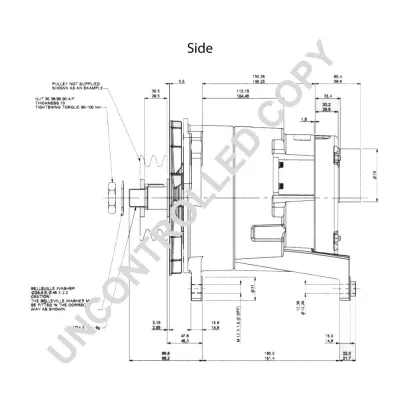 Alternator PRESTOLITE ELECTRIC PE 1277A720 IC-C67B31