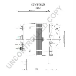 Alternator PRESTOLITE ELECTRIC PE 66021590M IC-C6B7CE