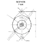 Alternator PRESTOLITE ELECTRIC PE 66021606 IC-C6B7D2