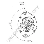 Alternator PRESTOLITE ELECTRIC PE 858884 IC-C3734D Alternator PRESTOLITE ELECTRIC PE 858884 IC-C3734D