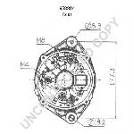 Alternator PRESTOLITE ELECTRIC PE 858884 IC-C3734D Alternator PRESTOLITE ELECTRIC PE 858884 IC-C3734D