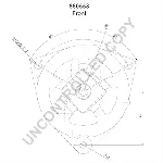 Alternator PRESTOLITE ELECTRIC PE 860558 IC-C37351