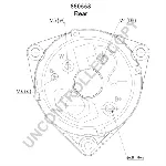 Alternator PRESTOLITE ELECTRIC PE 860558 IC-C37351