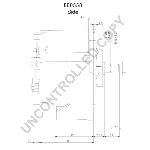 Alternator PRESTOLITE ELECTRIC PE 860558 IC-C37351