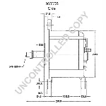 Alternator PRESTOLITE ELECTRIC PE 860568 IC-C6B83A