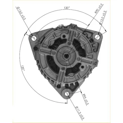 Alternator PRESTOLITE ELECTRIC PE 860713 IC-C400D0