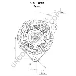 Alternator PRESTOLITE ELECTRIC PE 860810GB IC-C6B279