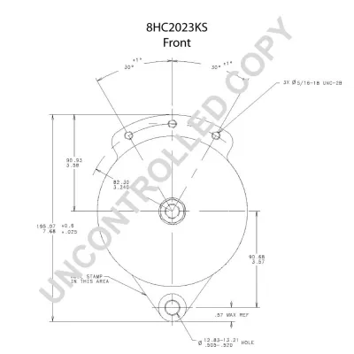 Alternator PRESTOLITE ELECTRIC PE 8HC2023KS IC-C6B878