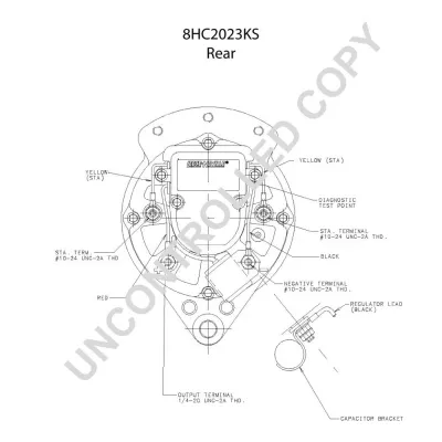 Alternator PRESTOLITE ELECTRIC PE 8HC2023KS IC-C6B878