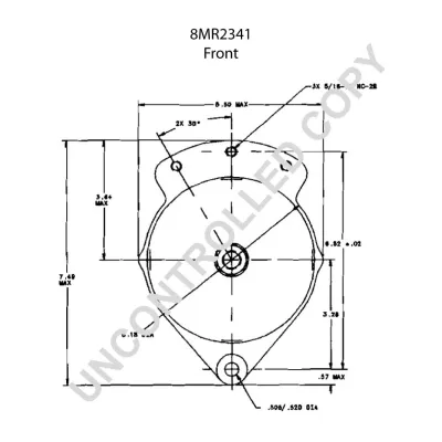 Alternator PRESTOLITE ELECTRIC PE 8MR2341 IC-C6B8EF