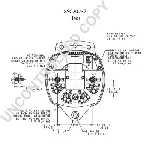 Alternator PRESTOLITE ELECTRIC PE 8SC2023Z IC-C6B900