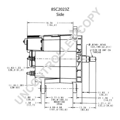 Alternator PRESTOLITE ELECTRIC PE 8SC2023Z IC-C6B900