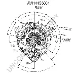 Alternator PRESTOLITE ELECTRIC PE AVI144S3001 IC-C6B3DA