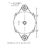 Alternator PRESTOLITE ELECTRIC PE MDA3946 IC-G0KLDY