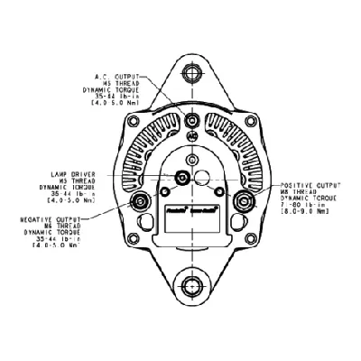 Alternator PRESTOLITE ELECTRIC PE MDA3946 IC-G0KLDY