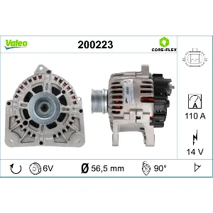 Alternator VALEO VAL200223 IC-G0OLGT