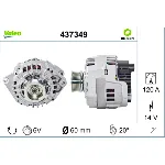 Alternator VALEO VAL437349 IC-BE6B4A