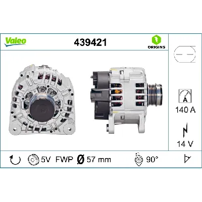 Alternator VALEO VAL439421 IC-C10C4F