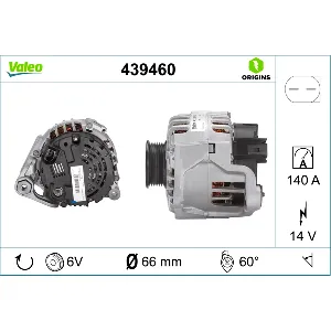 Alternator VALEO VAL439460 IC-C10C54