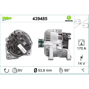 Alternator VALEO VAL439485 IC-C10C71