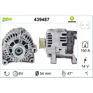 Alternator VALEO VAL439487 IC-C10C73