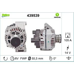 Alternator VALEO VAL439539 IC-C10C9C