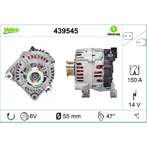 Alternator VALEO VAL439545 IC-C10C77