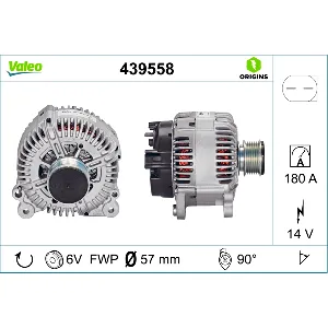 Alternator VALEO VAL439558 IC-C10D50